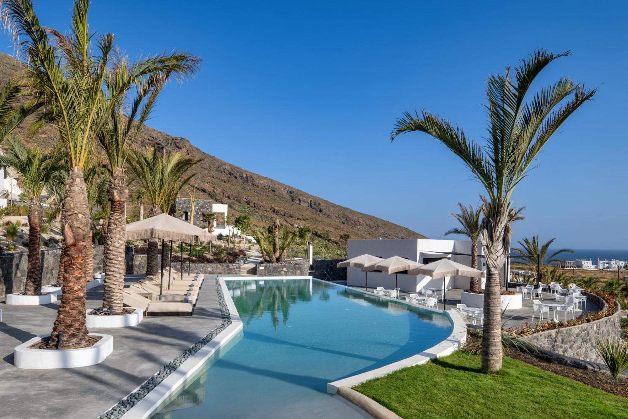 Palm Island Hotel Imerovigli  Bagian luar foto