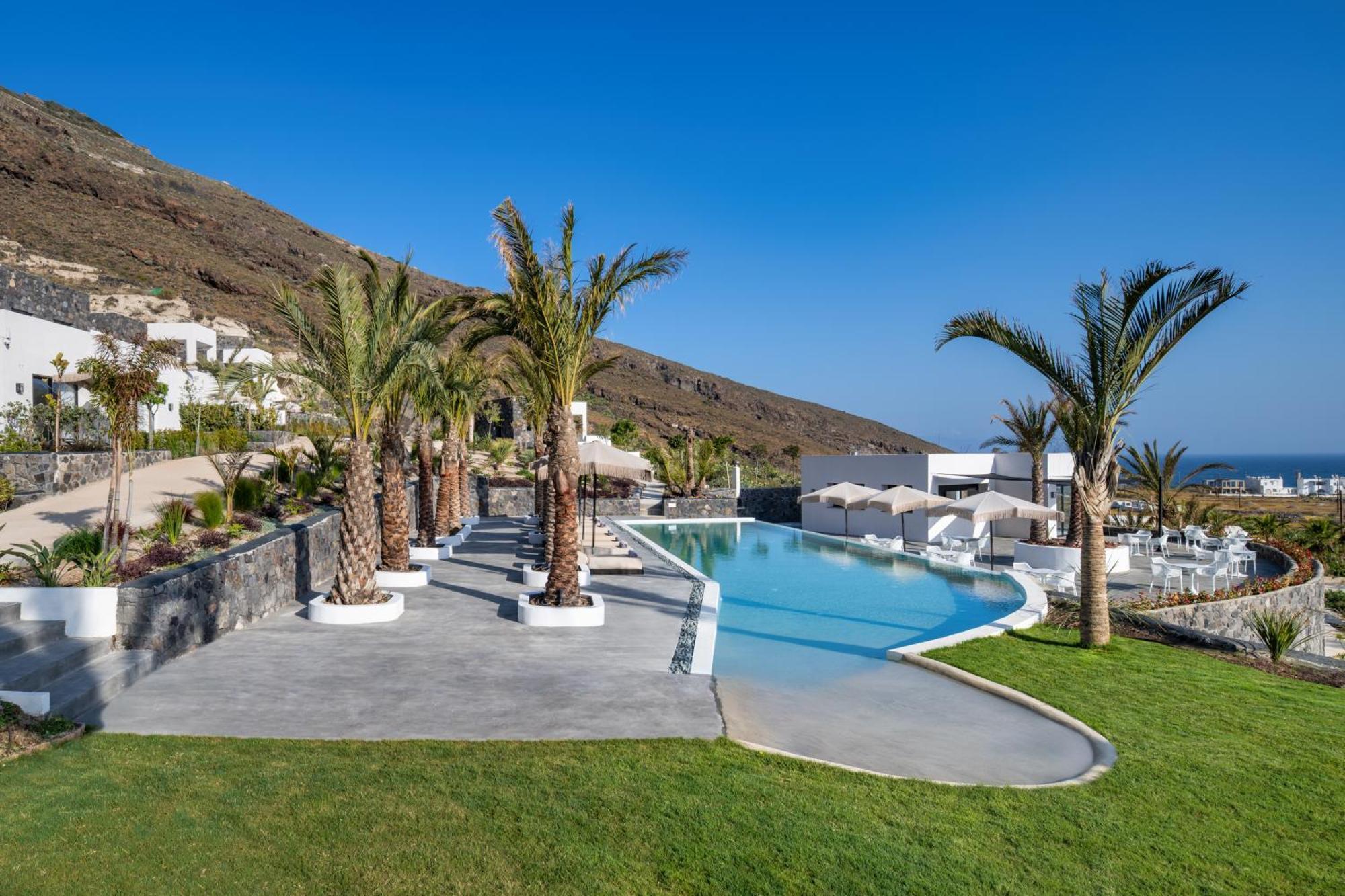 Palm Island Hotel Imerovigli  Bagian luar foto